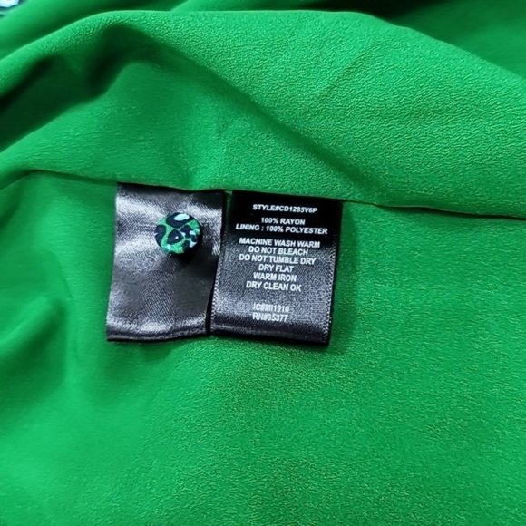 NWOT SANCTUARY Green Animal Print Dress - Picture 7 of 8